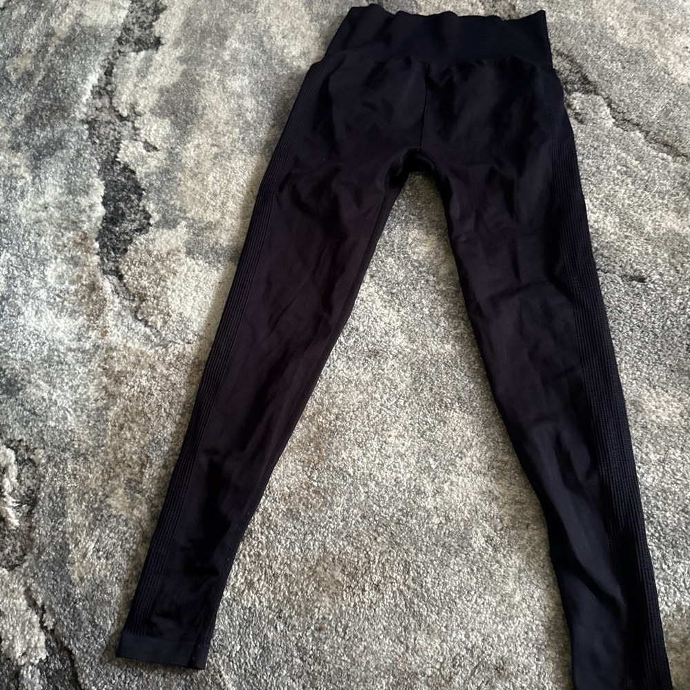 Black High-Waisted Leggings